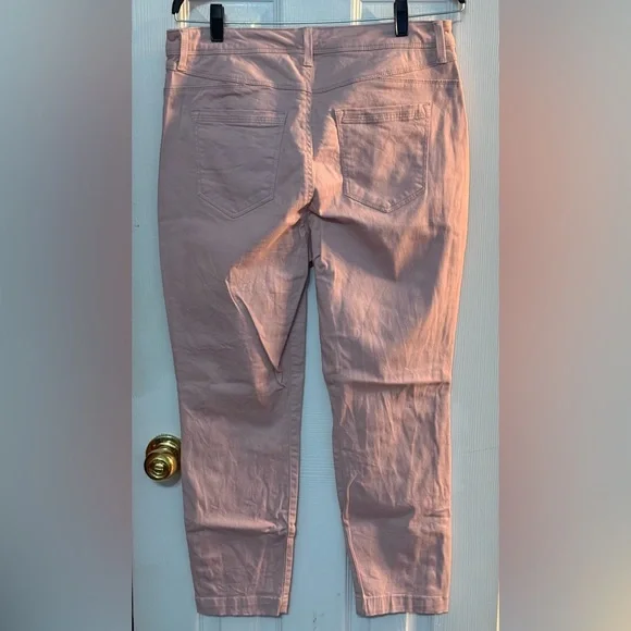 Bandolino Dusty Pink lisbeth Pants Sz 10 - Picture 2 of 5
